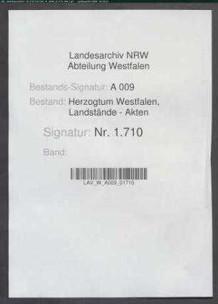 Anna Maria Margaretha Honcamp, Witwe des Landpfennigmeisters Maximilian Henrich Honcamp, und ihr Bruder, der Kanoniker Stellingwerff, als Vormund ihres Sohnes Andreas ./. ihren Stiefsohn Franz Michael Honcamp wegen des Nachlasses der Clara Elisabeth Gerling, 1. Ehefrau Honcamp (Appellation an das Reichskammergericht - vgl. RKG H Nr. 1673)