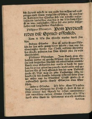 Vom Verdienst reden dise Spruch offenlich.
