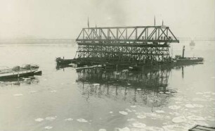 Weichselbrücke Graudenz, Deutschland, 1914-1915