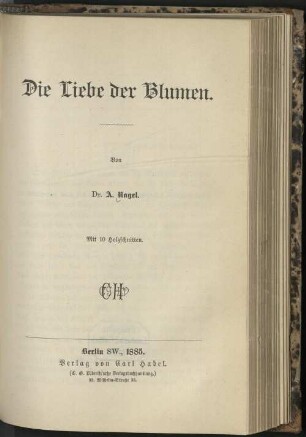 Die Liebe der Blumen