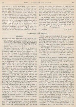 197-216 Rezensionen