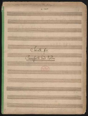 Sonaten; vl, pf; F-Dur; MWV Q 26