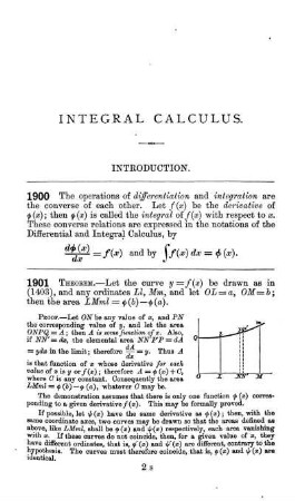 Section IX. Integral Calculus.