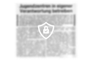 Jugendzentren in eigener Verantwortung betreiben