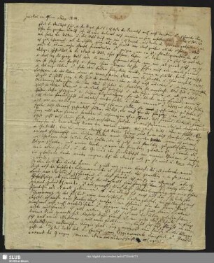 An Emil Flechsig in Leipzig - Mscr.Dresd.Aut.1000