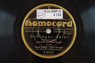 Schlager-Salat : Potpourri; I. Teil / zubereitet von Paul Morgan