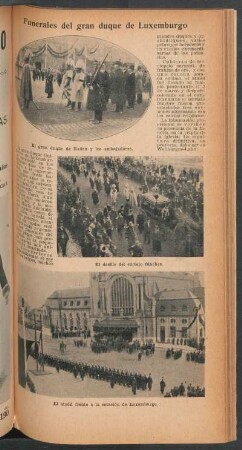 Funerales del gran duque de Luxemburgo