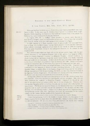 Kala-Azar in the anglo-egyptian sudan