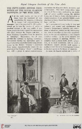 72: The fifty-sixth annual exhibition of the Royal Glasgow Institute of Fine Arts
