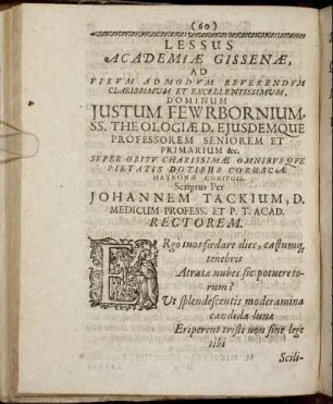 Lessus Academiæ Gissenæ, [...]