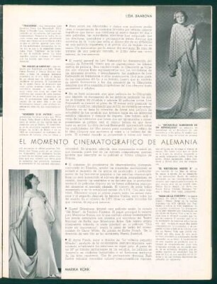 El momento cinematógrafo de Alemania