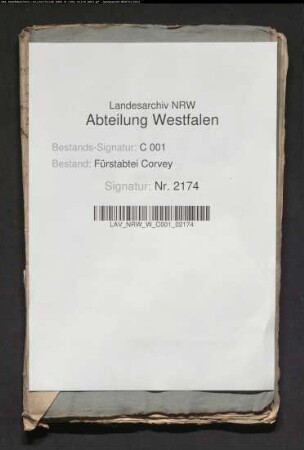 Belehnung der Freiherrn von Wolff-Metternich zu Wehrden (ehemals von Amelunxen)