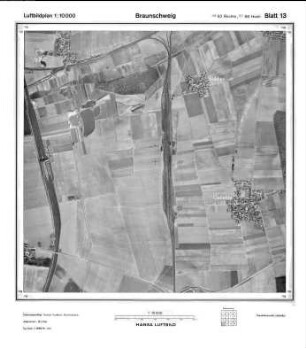 Braunschweig Bl. 13, Gauß-Krüger-Koordinaten: Rechtswert: 3598, Hochwert: 5786
