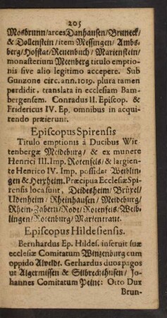 Episcopus Spirensis