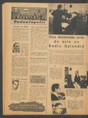 Una destacada nota de arte en Radio Splendid