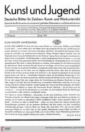 Zum neuen Jahrgang!
