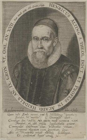 Bildnis des Henricus Alting
