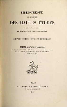 Matériaux pour servir à l'histoire de la philosophie de l'Inde, 2