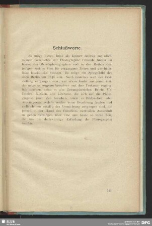 Schlußworte