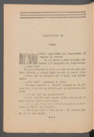Capítulo IV - Fiebre.