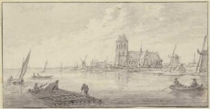 Flößer vor Dordrecht