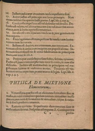 Physica De Mixtione Elementorum.
