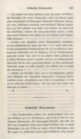 245-254 Katholische Reiseeindrücke