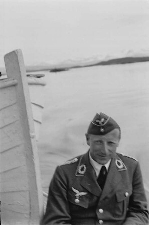 Portrait von Ernst Ackermann : Portrait von Ernst Ackermann (1906 - 2003).