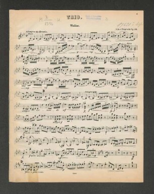Trio. Violino.