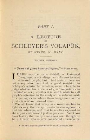 A complete grammar of Volapük containing a Lecture; Grammar, with numerous Examples; Exercises, Stories, Letters, with Key; also Conversation, and a vocabulary of 5,000 words : the international language