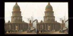 Rathaus mit Denkmal an der Market Street, San Francisco