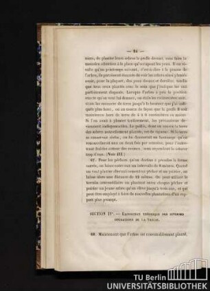 Section IVe. - Exposition Théroique Des Diverses Opérations De La Taille.
