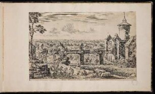 4. Das Spitler Thor zu Nürnberg. - Spittlertor, Nürnberg