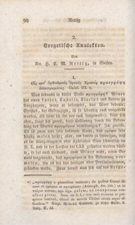 96-114 Exegetische Analekten