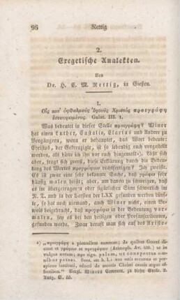 96-114 Exegetische Analekten