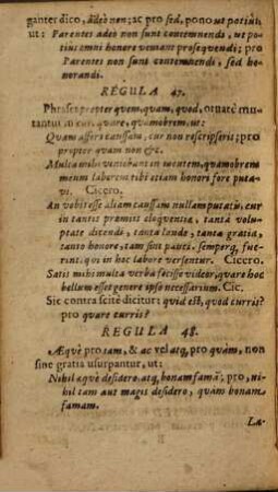 Regulae sermonis Latini elegantioris generales