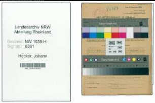 Entnazifizierung Johann Hecker , geb. 17.08.1910 (Landwirt)