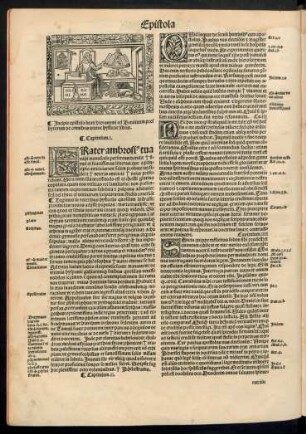 Incipit epistola beati hieronymi ad Paulinum presbyterum de omnibus divine hystorie libris.