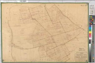 Giershagen (Marsberg), Separation der Feldmark Giershagen, Bl.5 Brouillonkarte Flur 5