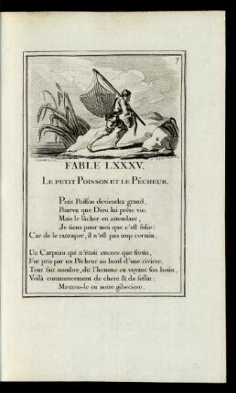 Fable LXXXV. Le Petit Poisson Et Le Pêcheur.