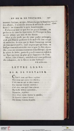 (Lettre LXXXI - XC)