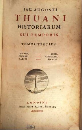 Historiarum sui temporis ... libri CXXXVIII. 3