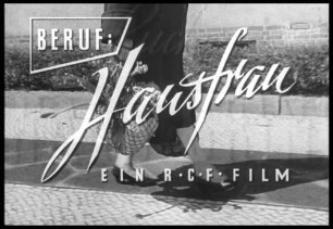 Beruf Hausfrau