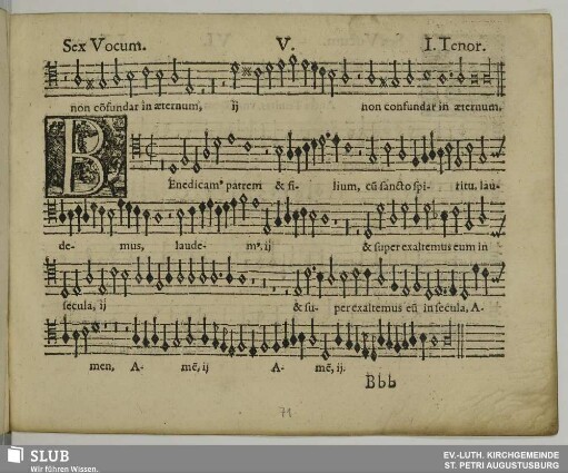 V. Benedicamus patrem