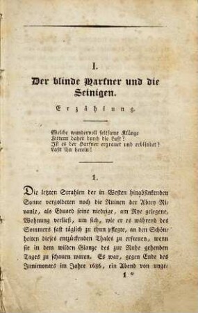 Erzählungen, Mährchen, Sagen und Schwänke