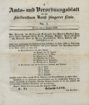 3. Januar-28. December = Nr. 1-52