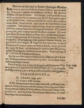 Paragraphus IV.