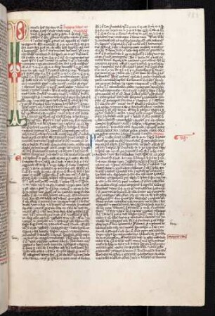 Zierinitiale (Actus apostolorum): P(rimum quidem sermonem feci)
