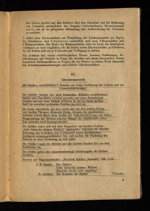 Literaturunterricht
