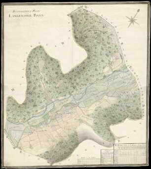 Renovations-Plan von dem Langenauer Bann